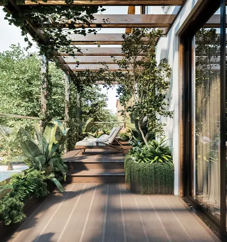 Cây Xanh, Hoa Lá Dùng Cho Ban Công.