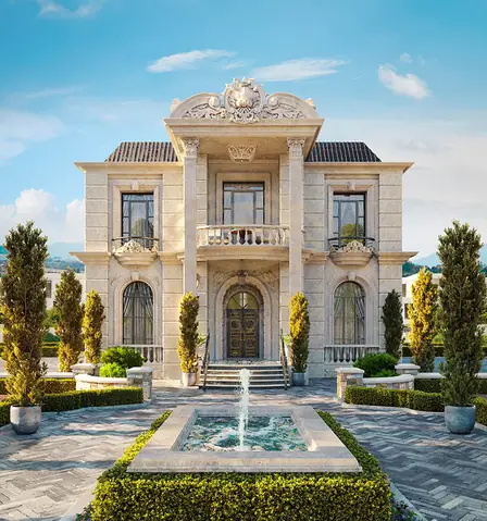 Ban Công Biệ Thự Phong Cách Cổ Điển