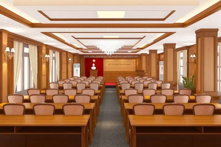 Tổng Hợp 20 Mẫu Bàn Họp Hội Trường Đẹp, Cao Cấp, Sang Trọng Tổng Hợp 20 Mẫu Bàn Họp Hội Trường Đẹp, Cao Cấp, Sang Trọng