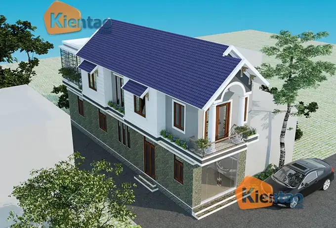 Mẫu Nhà Ống Đẹp 2 Tầng 3 Phòng Ngủ Tại Bắc Giang Mẫu Nhà Ống Đẹp 2 Tầng 3 Phòng Ngủ Tại Bắc Giang