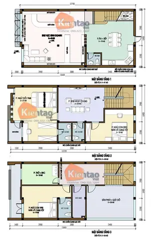 Bản Vẽ Thiết Kế Nhà Ống Mặt Tiền Trên 6m Bản Vẽ Thiết Kế Nhà Ống Mặt Tiền Trên 6m