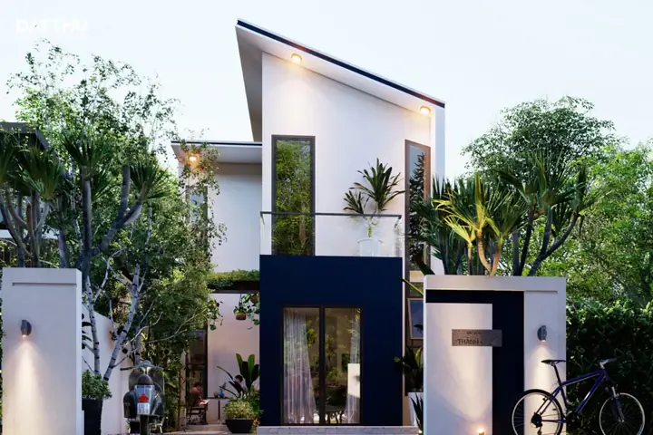 Mẫu Nhà Ống Mái Lệch Mẫu Nhà Ống Mái Lệch