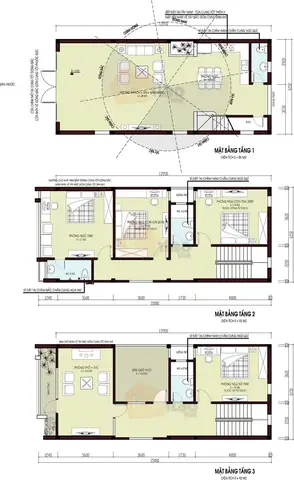 Bản Vẽ Thiết Kế Nhà Ống Mặt Tiền Trên 6m Bản Vẽ Thiết Kế Nhà Ống Mặt Tiền Trên 6m