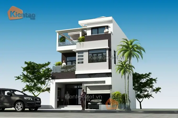 Bản Vẽ Thiết Kế Nhà Ống Mặt Tiền Trên 6m Bản Vẽ Thiết Kế Nhà Ống Mặt Tiền Trên 6m