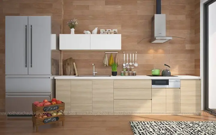 10+ Mẫu Thiết Kế Bếp Không Có Tủ Trên Được Ưa Chuộng Nhất Hiện Nay