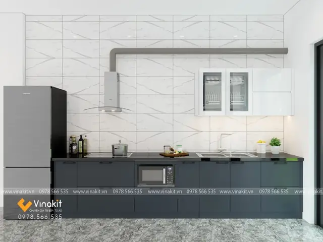 10+ Mẫu Thiết Kế Bếp Không Có Tủ Trên Được Ưa Chuộng Nhất Hiện Nay