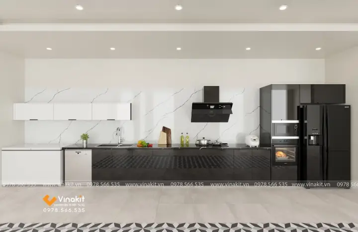 10+ Mẫu Thiết Kế Bếp Không Có Tủ Trên Được Ưa Chuộng Nhất Hiện Nay