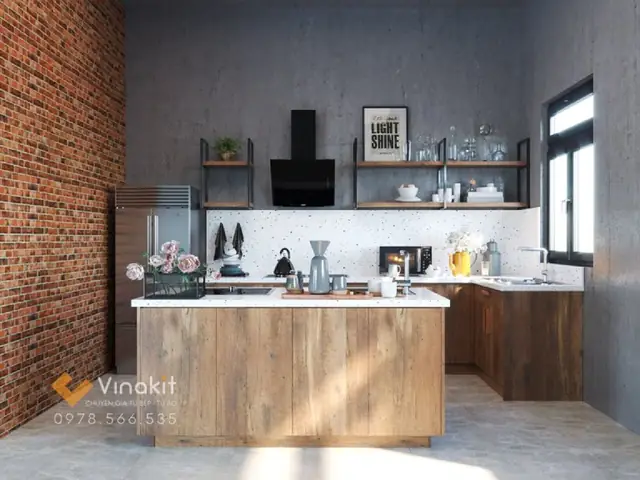 Xu Hướng Thiết Kế Tủ Bếp Không Có Tủ Trên