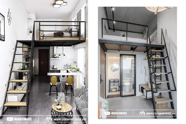 Cầu Thang Sắt Hộp Cầu Thang Sắt Hộp