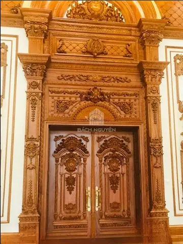 Cửa Đại Hội 2 Cánh Tân Cổ Điển Cửa Đại Hội 2 Cánh Tân Cổ Điển