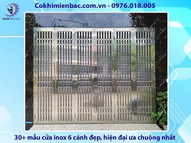Không Gian Nào Nên Lắp Đặt Cửa Inox 6 Cánh?