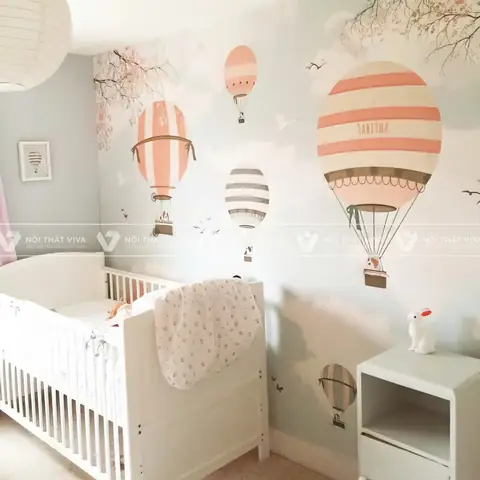 Giấy Dán Tường Trẻ Em