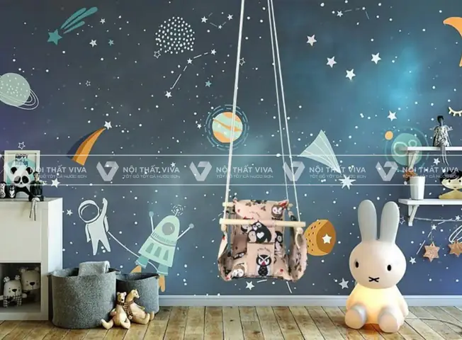 Giấy Dán Tường Trẻ Em