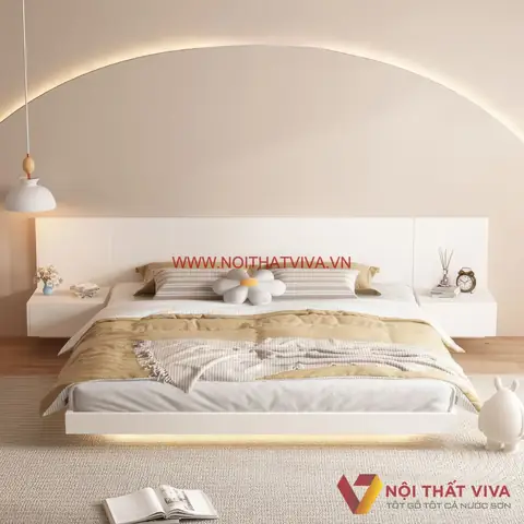 Cập Nhật Xu Hướng Giường Ngủ Gỗ Công Nghiệp 2025