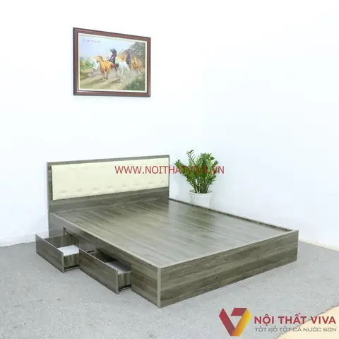 Ưu Điểm Giường Ngủ Gỗ Công Nghiệp