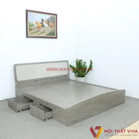 Cập Nhật Xu Hướng Giường Ngủ Gỗ Công Nghiệp 2025