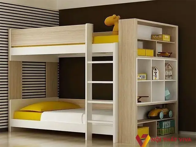 Mẫu Giường Tầng Gỗ Công Nghiệp Hiện Đại, Đẹp