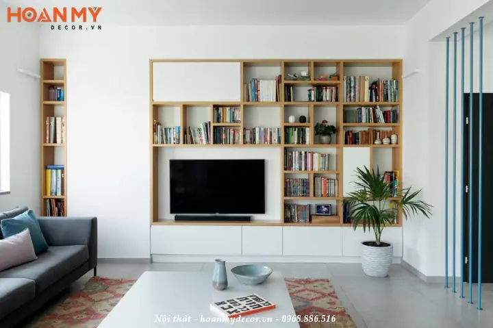 Kệ Sách Âm Tường Có Gì Đặc Biệt?