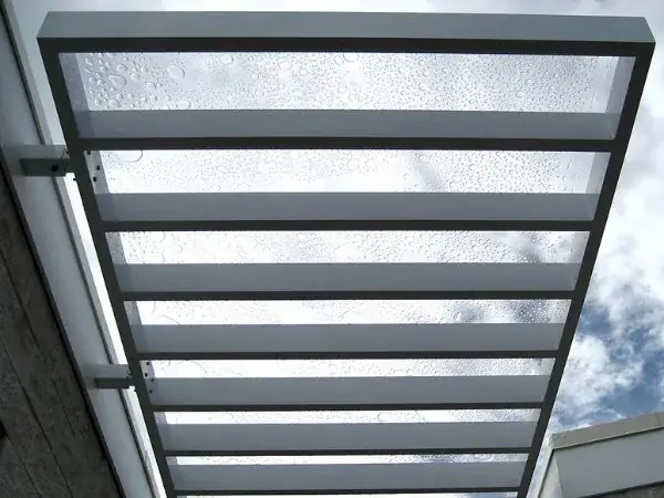 Mái Hiên Khung Nhôm Kính Cường Lực