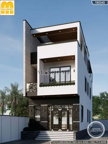 39+ Mẫu Nhà Ống 2 Tầng 1 Tum Mặt Tiền 5m Đẹp, Hiện Đại Được Yêu Thích Nhất