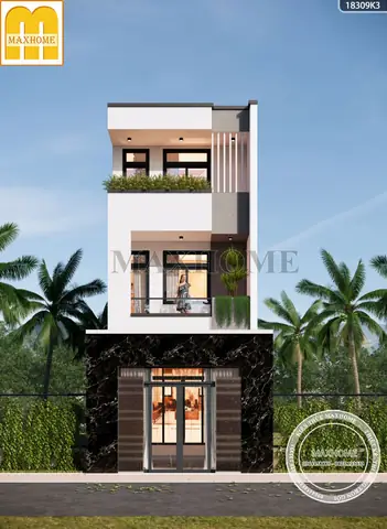 Những Lưu Ý Khi Thiết Kế Xây Dựng Nhà Ống 2 Tầng 1 Tum Mặt Tiền 5m