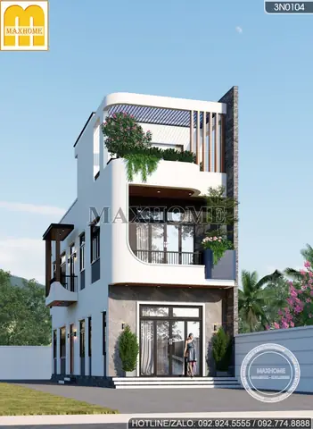 Tại Sao Khi Thiết Kế Nhà Ống 2 Tầng Nên Làm Thêm 1 Tum?