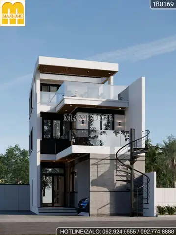 39+ Mẫu Nhà Ống 2 Tầng 1 Tum Mặt Tiền 5m Đẹp, Hiện Đại Được Yêu Thích Nhất