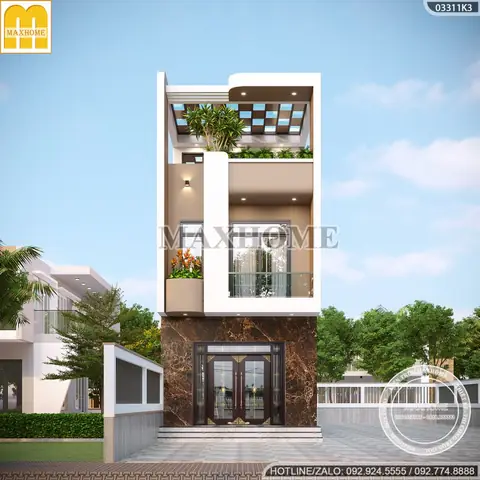 Ưu Điểm Của Nhà Ống 2 Tầng 1 Tum Mặt Tiền 5m