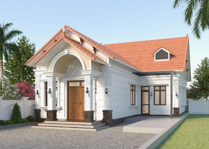 Tham Khảo Ý Tưởng Thiết Kế Xây Nhà 1 Tầng 80m2 Đẹp & Tối Ưu Chi Phí