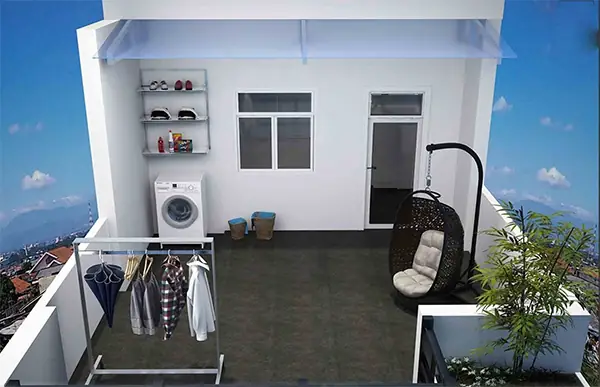 Tổng Quan Chung Về Mẫu Nhà 1 Tầng Rưỡi Có Sân Thượng