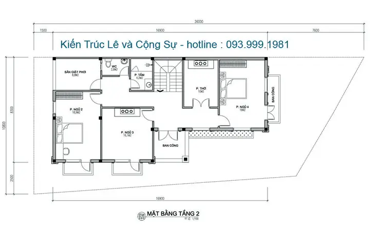 Bản Vẽ Chi Tiết Mặt Bằng Công Năng Sử Dụng.