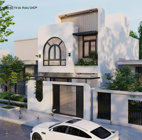 Mẫu Nhà Phố 2 Tầng 6x12m Thiết Kế Hiện Đại Mẫu Nhà Phố 2 Tầng 6x12m Thiết Kế Hiện Đại