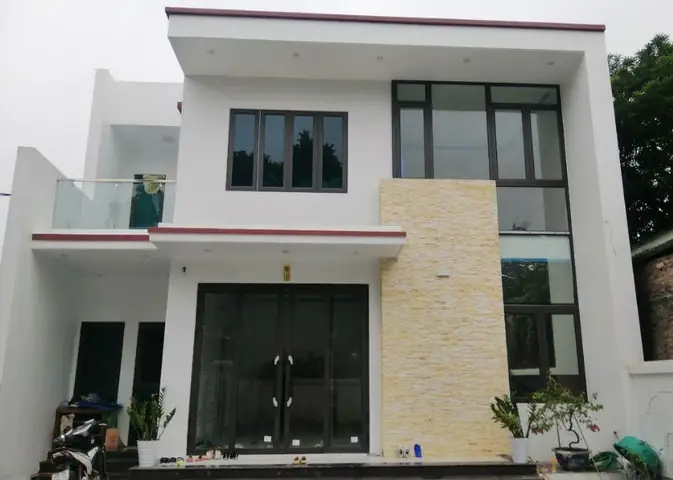 Mẫu Nhà 2 Tầng 80m2 Giá Rẻ Phong Cách Hiện Đại