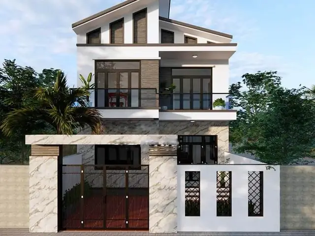 Mẫu Nhà Lệch Tầng Kết Nối Không Gian Đa Năng