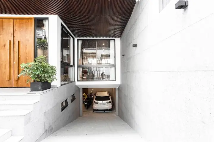 Thiết Kế Nhà Phố Mặt Tiền 6m Kết Hợp Kinh Doanh