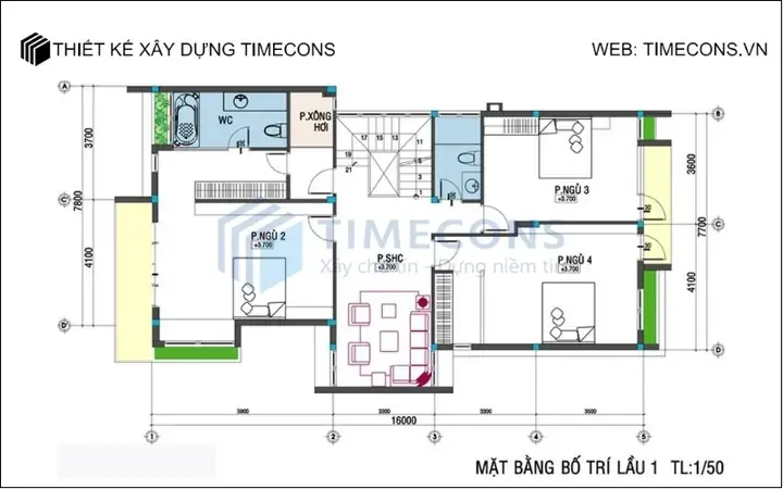 Bố Trí Diện Tích Để Có Không Gian Xanh