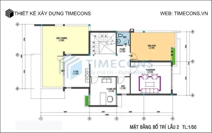 Bố Trí Diện Tích Để Có Không Gian Xanh