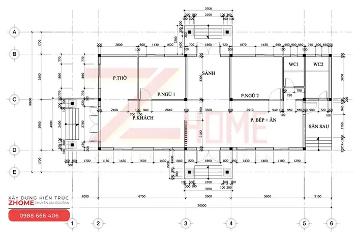 Bố Cục Mặt Bằng Và Công Năng Sử Dụng