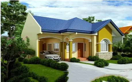 Nhà Cấp 4 Sân Vườn Xanh Mướt Theo Kiến Trúc Phương Tây Tạo Không Gian Mềm Mại