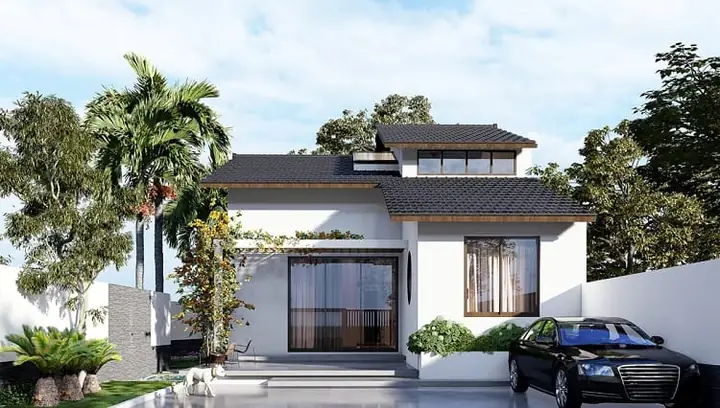 Thiết Kế Nhà Ngang 6m Dài 10m Cấp 4 Chữ L Thiết Kế Nhà Ngang 6m Dài 10m Cấp 4 Chữ L