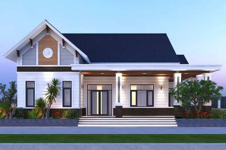 Mẫu Nhà Cấp 4 Nông Thôn Hiện Đại