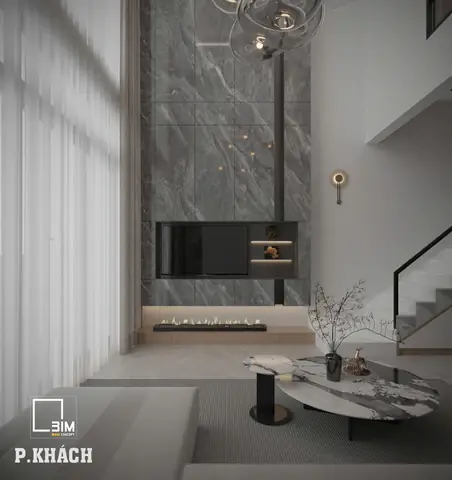 Nội Thất Phòng Khách Nhà Cấp 4 Gác Lửng Thoáng Đãng Nội Thất Phòng Khách Nhà Cấp 4 Gác Lửng Thoáng Đãng