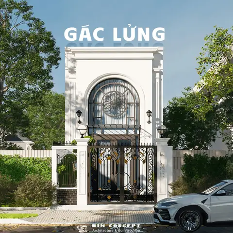 Thiết Kế Nhà Cấp 4 Gác Lửng Mái Bằng Sang Trọng Thiết Kế Nhà Cấp 4 Gác Lửng Mái Bằng Sang Trọng