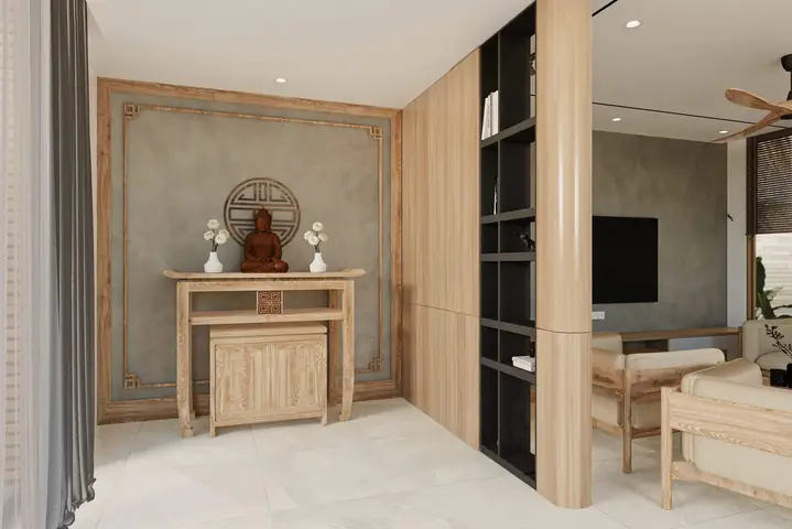 Góc Thờ Cúng Tôn Nghiêm Trong Nhà Vườn Cấp 4 Góc Thờ Cúng Tôn Nghiêm Trong Nhà Vườn Cấp 4