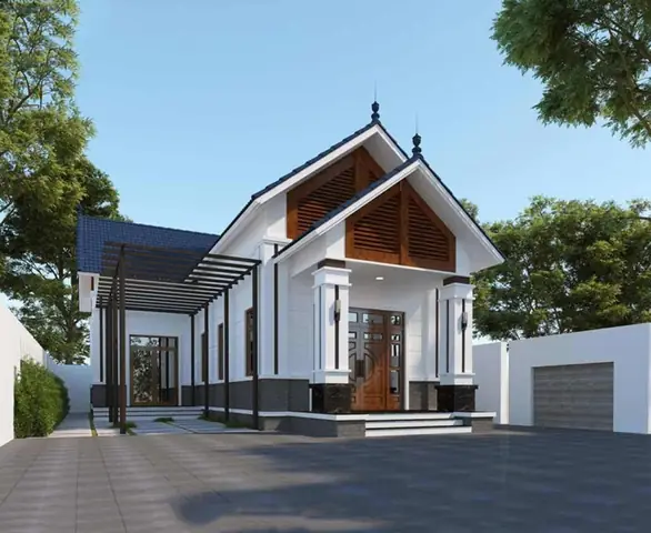 Mẫu Nhà Cấp 4 Chữ L Mái Tôn Mẫu Nhà Cấp 4 Chữ L Mái Tôn