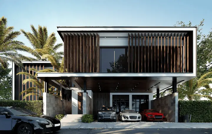 Biệt Thự Nhà Vườn 2 Tầng Có Hồ Bơi