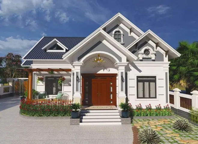 Mẫu Nhà Vườn Cấp 4 Mái Nhật 4 Phòng Ngủ Mẫu Nhà Vườn Cấp 4 Mái Nhật 4 Phòng Ngủ