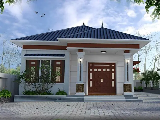 Mẫu Nhà Cấp 4 Mái Nhật 4 Phòng Ngủ Ở Nông Thôn Mẫu Nhà Cấp 4 Mái Nhật 4 Phòng Ngủ Ở Nông Thôn