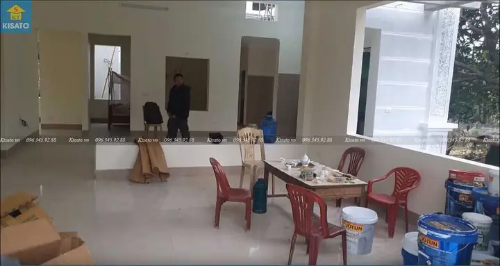 Thực Tế Thi Công Mẫu Nhà Vườn Cấp 4 Đẹp