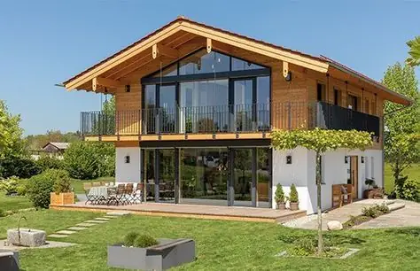 Mẫu Nhà Gỗ Biệt Thự 2 Tầng Mẫu Nhà Gỗ Biệt Thự 2 Tầng